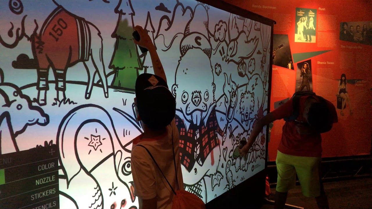 Digital Graffiti Wall Hire in Essex and Hertfordshire